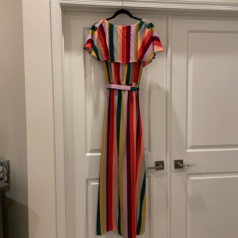 Vici Merry Go Round Wrap Maxi Dress